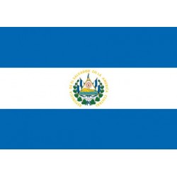 Bandeira El Salvador Sublimada 1,50m x 0,90m na Fadrix